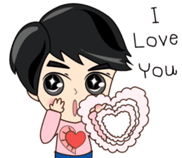 P'Peng Happy Valentine's Day 2017 sticker #14722978