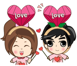 P'Peng Happy Valentine's Day 2017 sticker #14722981