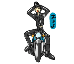 riders man 6 sticker #14723134