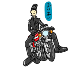 riders man 6 sticker #14723140