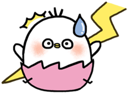 CaCa chick 1 sticker #14723195