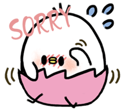 CaCa chick 1 sticker #14723200