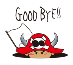 CAPTAIN B sticker #14723245