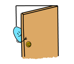 crazy blue sticker #14723518