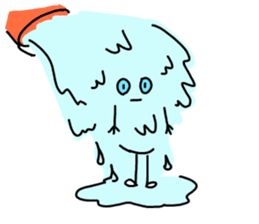 crazy blue sticker #14723525