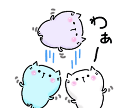 Neko Nyan's everyday 3 (Nakayoshi san) sticker #14723599