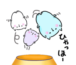 Neko Nyan's everyday 3 (Nakayoshi san) sticker #14723604