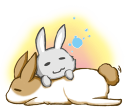 Puff Rabbit 2 !! Life Day sticker #14723616