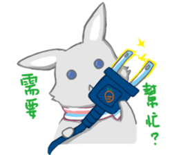 Puff Rabbit 2 !! Life Day sticker #14723627