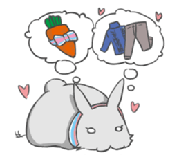 Puff Rabbit 2 !! Life Day sticker #14723646