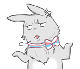 Puff Rabbit 2 !! Life Day sticker #14723648