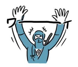 easy guy ninja sticker #14723716