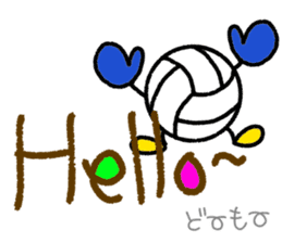 Volleyball 4(Daily conversation) sticker #14723849