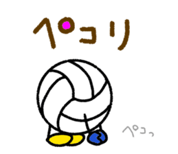 Volleyball 4(Daily conversation) sticker #14723857
