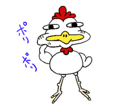 Buzzy chicken sticker #14724045