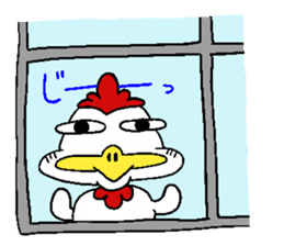 Buzzy chicken sticker #14724056