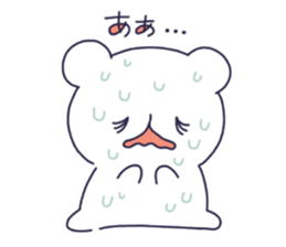 Polar bear YUKITI sticker #14724750