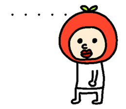 Three vegetables(English) sticker #14724782