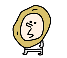 Three vegetables(English) sticker #14724783