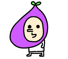 Three vegetables(English) sticker #14724784