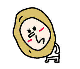 Three vegetables(English) sticker #14724785