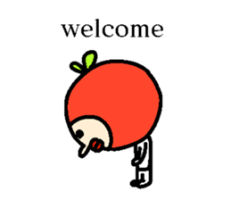 Three vegetables(English) sticker #14724792