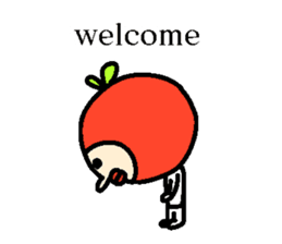 Three vegetables(English) sticker #14724792