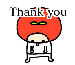 Three vegetables(English) sticker #14724793