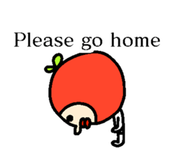 Three vegetables(English) sticker #14724794