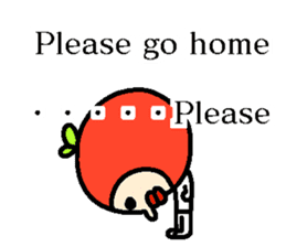 Three vegetables(English) sticker #14724795