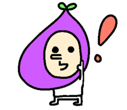 Three vegetables(English) sticker #14724797