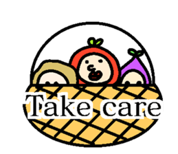 Three vegetables(English) sticker #14724798