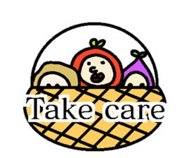 Three vegetables(English) sticker #14724798