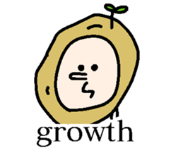 Three vegetables(English) sticker #14724799