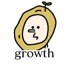 Three vegetables(English) sticker #14724799