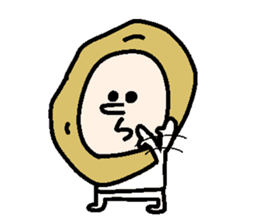 Three vegetables(English) sticker #14724800