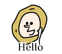 Three vegetables(English) sticker #14724801