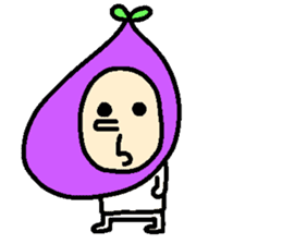 Three vegetables(English) sticker #14724802