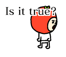 Three vegetables(English) sticker #14724810