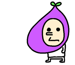 Three vegetables(English) sticker #14724815