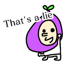 Three vegetables(English) sticker #14724816