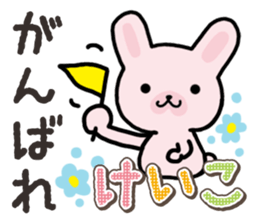 Ham-Usa for Keiko sticker #14724946