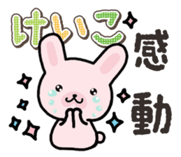 Ham-Usa for Keiko sticker #14724955