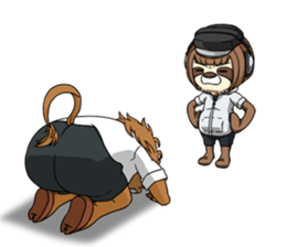 Mr. Ino & Ms. Mono sticker #14725135