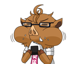 Mr. Ino & Ms. Mono sticker #14725147