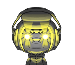 Mr. Ino & Ms. Mono sticker #14725155