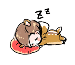 DEER LIBBY sticker #14725263