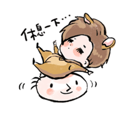 DEER LIBBY sticker #14725267