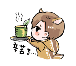 DEER LIBBY sticker #14725275