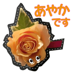 Ayaka Sticker only for flowers photos